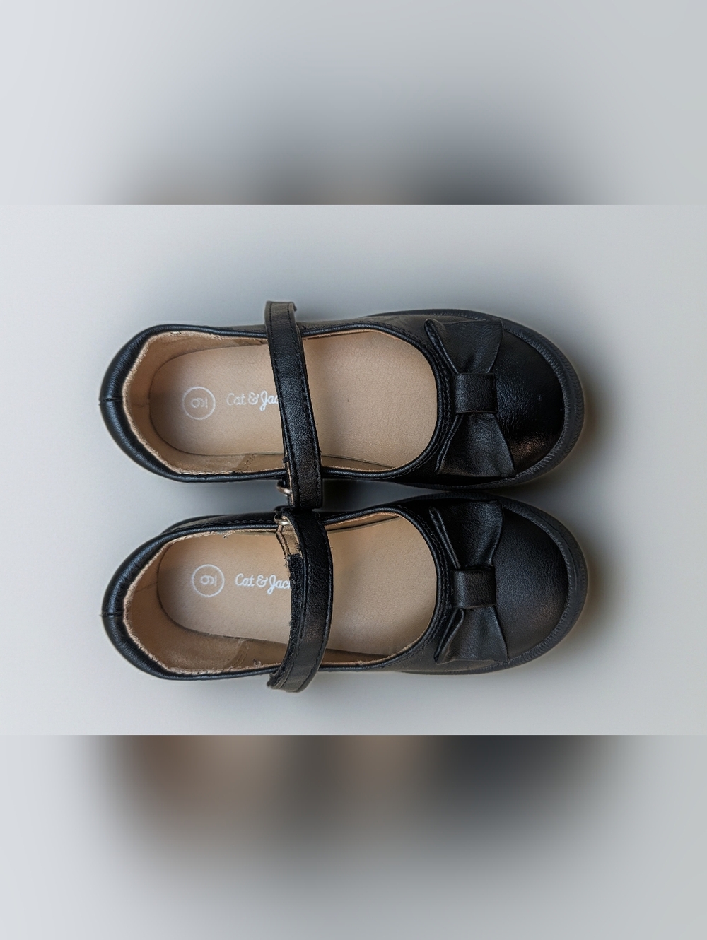 Cat & Jack Black Bow Mary Jane Shoes for Kids